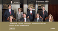 Desktop Screenshot of hartnettlawfirm.com